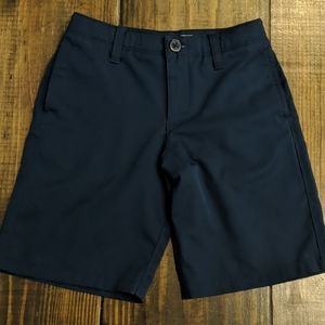 Boys Navy Under Armour Shorts